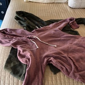 2 size adult size small sweatshirts from Nordstrom rack